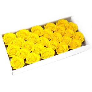 Flori de Săpun pentru Mâini Îndrăznețe - Trandafir Mare - Galben
