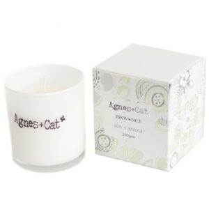 Lumânare Votivă din Ceară de Soia 200g, în Cutie Cadou - Provence
