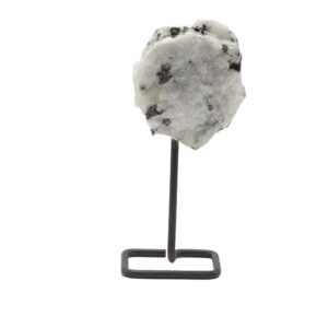 Specimen Mineral pe Suport Metalic – Piatra Lunii Curcubeu