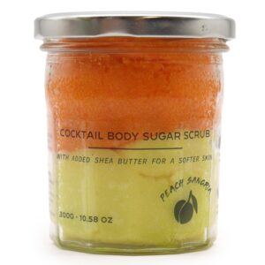 Scrub de Corp Parfumat cu Zahăr - Sangria de Piersici 300g