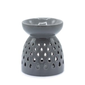 Lampă de aromaterapie clasică motiv lacrimi gri