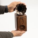 Boxă Gramofon Retro Înaltă (Extra Puternică) – Bluetooth