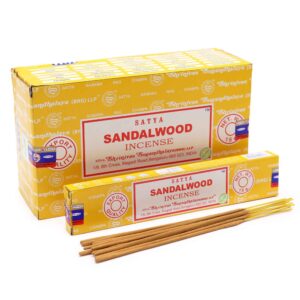 Bețișoare parfumate Satya 15g - Lemn de Santal