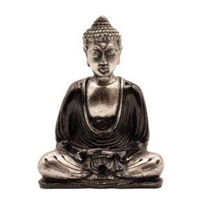 Buddha Negru - Gri - Mediu