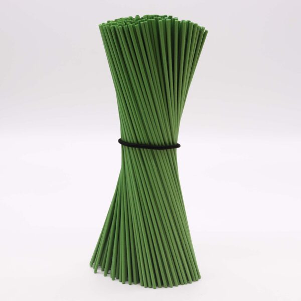 Bețișoare de Difuzie de Trestie - (aprox 250) - Verde Deschis 3mm x 25cm