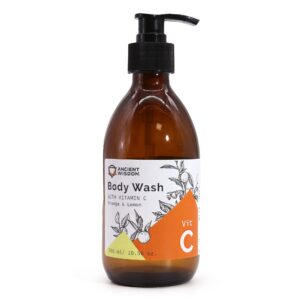 Gel de Duș de Aromaterapie cu Vitamina C - Portocală și Lămâie