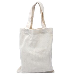 Sacoșe Mici de Bumbac - 4 oz - 25x20cm
