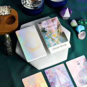 Set de Cărți Oracol Ape Mistice – Sirene și Lumina Lunii