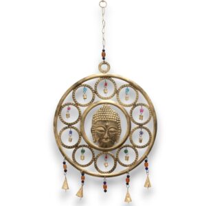 Clopoței Indieni - Fața Mare a lui Buddha - 15 clopoței - 36 cm