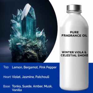 Ulei Parfumat Pur 500ml - Viola de Iarnă și Fum Celest