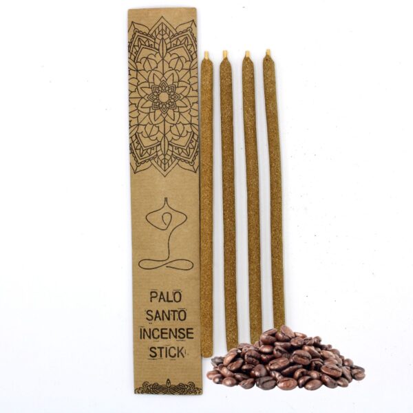 Bețișoare Mari de Tămâie Palo Santo - Cafea