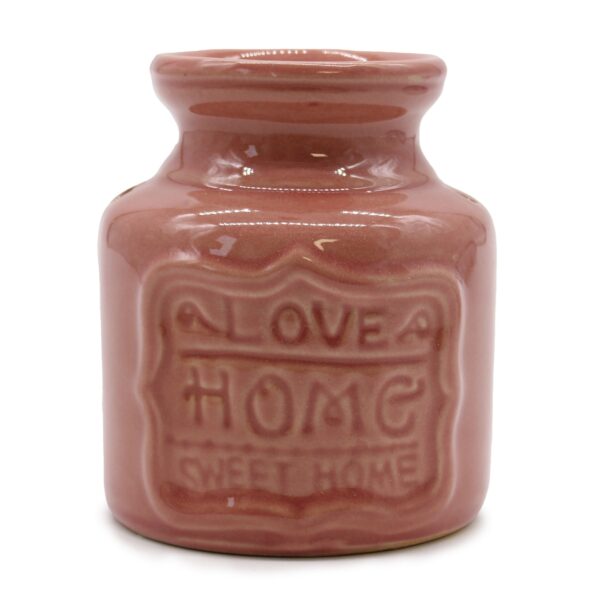 Lampă mare pentru aromaterapie, culoare lavandă, design Love Home Sweet Home