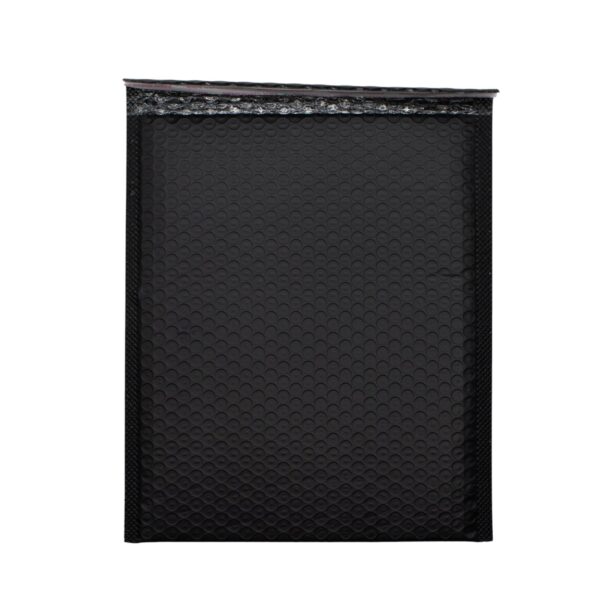 Plic din polietilenă negru, cu bule (260x300+40 mm)