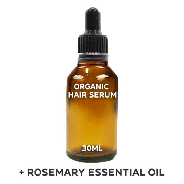Ser Organic pentru Păr 30ml - Rozmarin Fără Etichetă