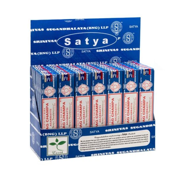 Cutie de Afișare Bețișoare Parfumate - Satya Nagchampa 15 Gms 42 cutii