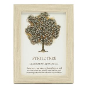 Tablou cu Pietre Prețioase - Arborele Vieții - Pirită