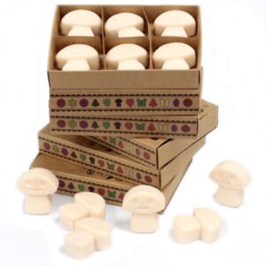 Pachet de 6 bucăți de Ceară Parfumată - Vanilie și Nucșoară