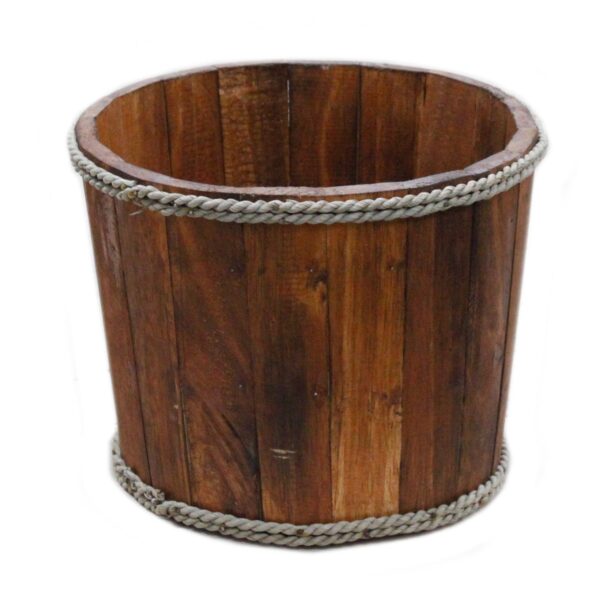 Găleată Decorativă Mică - Maro 21x29cm