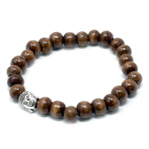 Brățări din Lemn Maro - Buddha