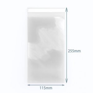 Pungi Polipropilenă Cu Închidere 255x115mm (500)