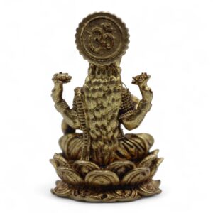 Figurine Miniature din Alamă – Laxmi (11 g) – 30 mm