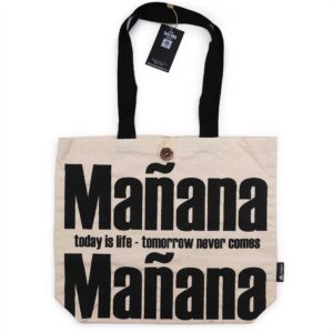 Set 5 buc. Geantă Tote Clasică Iconică – Mâine, Mâine – Natural 10oz (36x43x10cm)