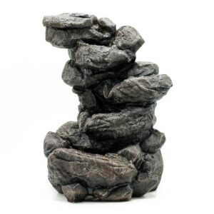 Fântână Arteziană de Masă - 35cm - Aspect de Pietre