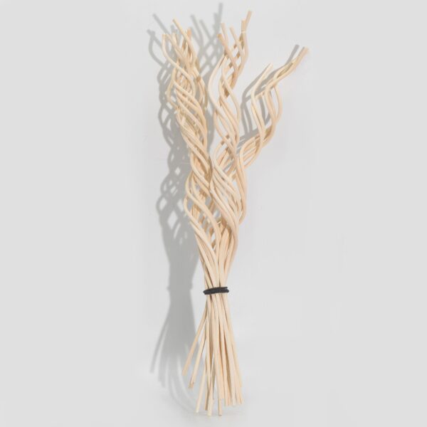 Set 50 buc. crenguțe răsucite naturale, negre pentru difuzor de arome 3 mm x 28 cm