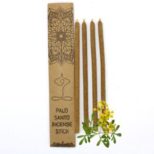 Bețișoare mari de tămâie Palo Santo - Floare galbenă