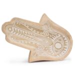 Tavă Lungă 30x20.5x2.5cm - Hamsa Albă