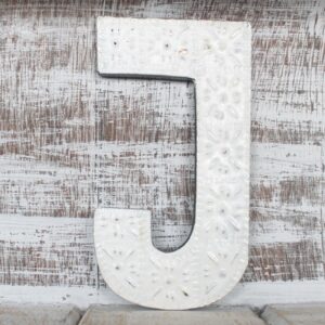 Litere Multicolore "J" - 15cm