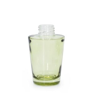 Sticlă tip vază 100 ml pentru difuzor albastru fumuriu