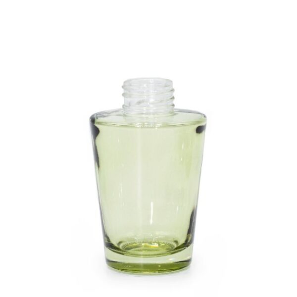 Sticlă tip vază 100 ml pentru difuzor albastru fumuriu