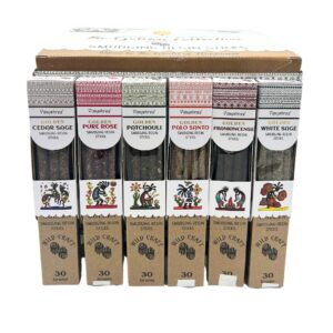 30g Golden Set Expunere Bețișoare Parfumate cu Rășină