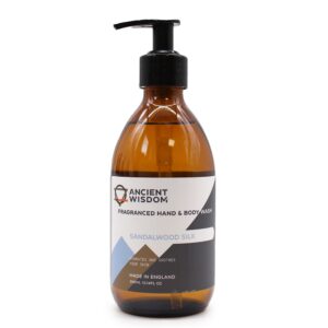 Gel Parfumat pentru Mâini și Corp - Lemn de Santal 300 ml