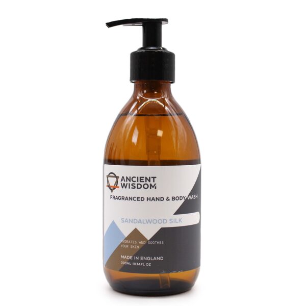 Gel Parfumat pentru Mâini și Corp - Lemn de Santal 300 ml
