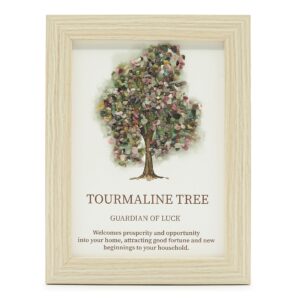 Tablou cu Pietre Prețioase - Arborele Vieții - Turmalină