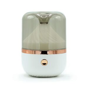 Difuzor Aromatic Urban Alb și Bronz - USB - Schimbare de Culoare