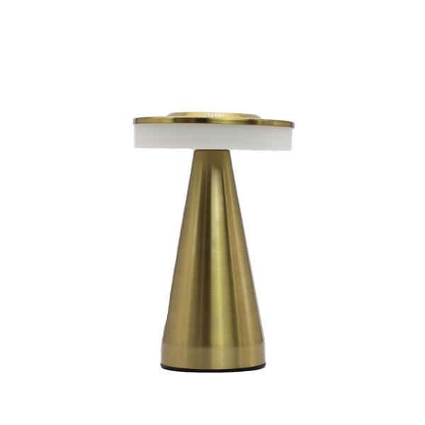 Lampă Tactilă – Tulpină Înaltă, Cupru – USB-C, reîncărcabilă (400 W)