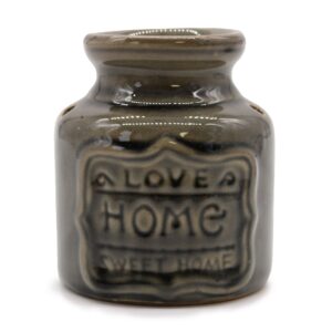 Lampă mare pentru aromaterapie, culoare piatră albastră, design Love Home Sweet Home