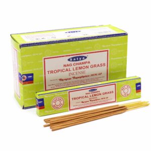 Satya Bețișoare Parfumate 15g - Iarbă de Lămâie Tropicală