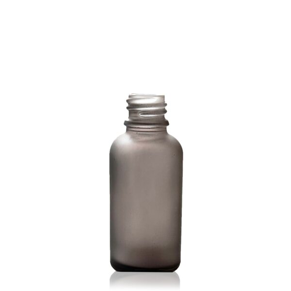Sticlă Mată Gri, 10ml - Fără Capac