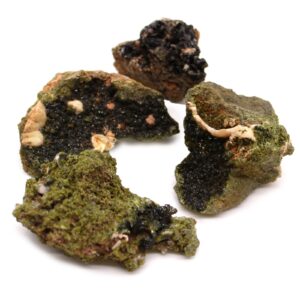 Mostre de Minerale - Epidot (aprox. 10 bucăți)