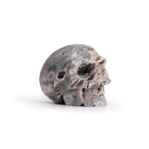 Craniu Sculptat Geode de Calcit - (aproximativ 4-5 cm)