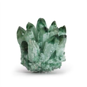 Cluster de Cuarț Natural Realizat - Cuarț Spiritual Verde  (aprox. 250-300g, 8cm)