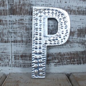 Litere Decorative din Aluminiu - P