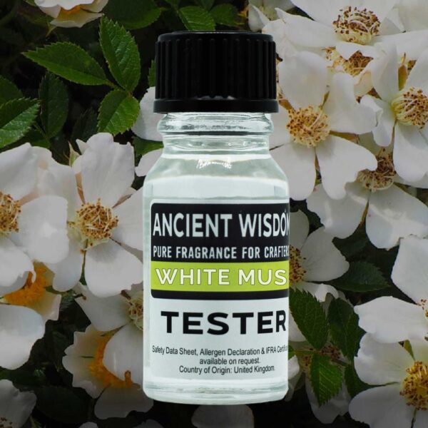 10ml Mostră de Ulei Parfumat - Mosc Alb