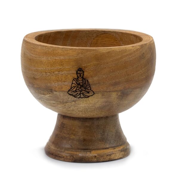 Suport Mare pentru Conuri de Tămâie - Bol Ritualic 11x9 cm - Buddha