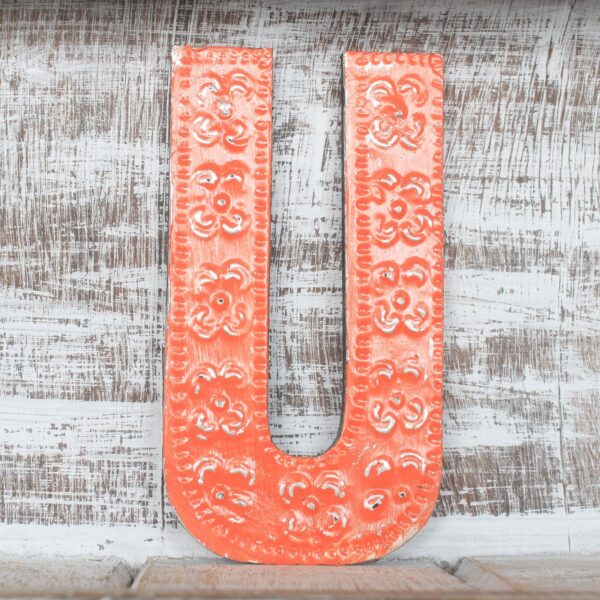 Litere Multicolore "U" - 15cm