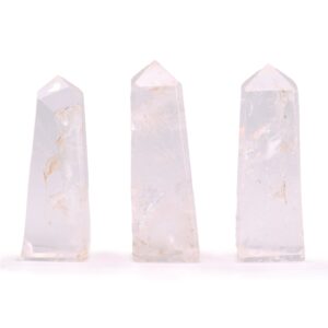 Obelisc din Piatră Prețioasă aprox. 5 cm – Cuarț Transparent